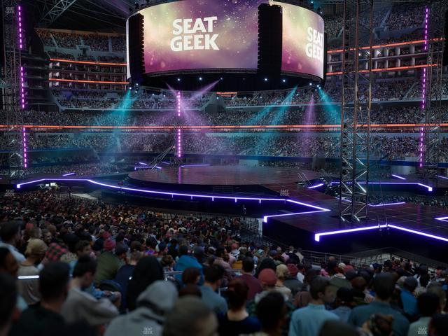 AT&T Stadium - Section C 132 Seat View