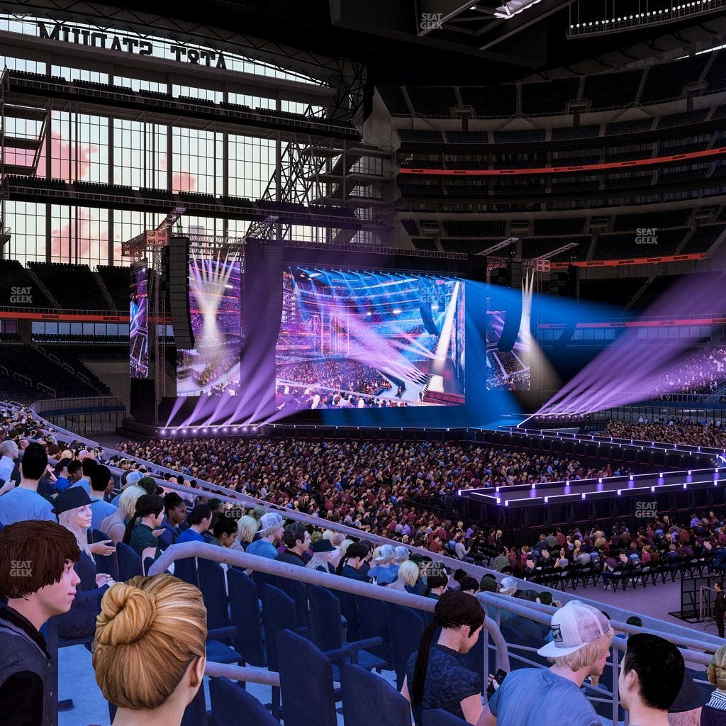 AT&T Stadium - Section C 132 Seat View