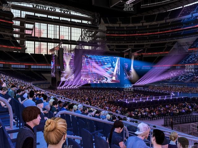 AT&T Stadium - Section C 132 Seat View