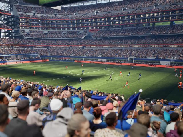 AT&T Stadium - Section C 132 Seat View