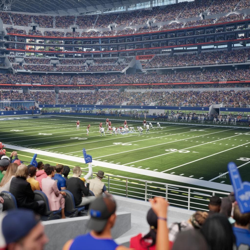 AT&T Stadium - Section C 132 Seat View