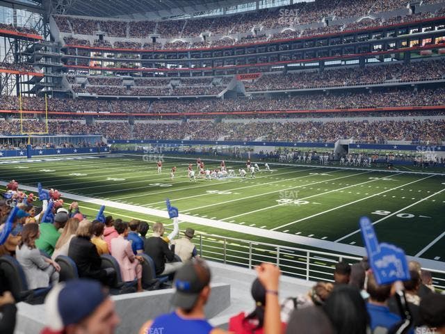 AT&T Stadium - Section C 132 Seat View