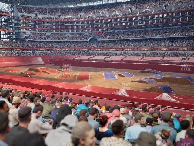 AT&T Stadium - Section C 132 Seat View