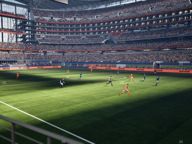 AT&T Stadium - Section C 132 Seat View