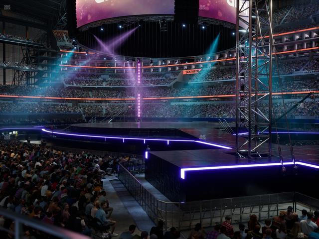 AT&T Stadium - Section C 132 Seat View