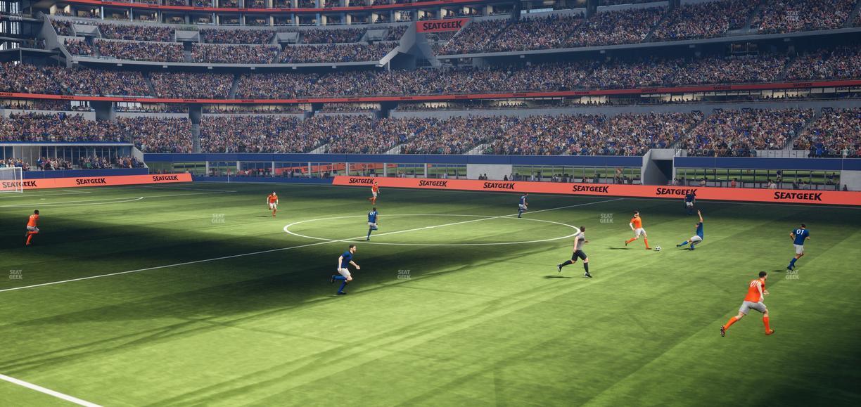 AT&T Stadium - Section C 133 Seat View