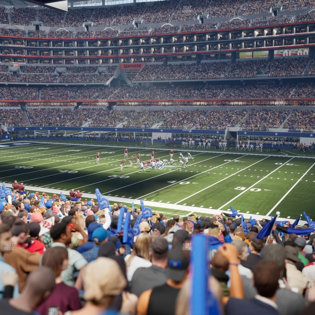 AT&T Stadium - Section C 133 Seat View