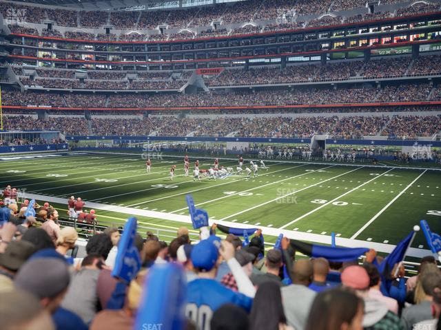 AT&T Stadium - Section C 133 Seat View