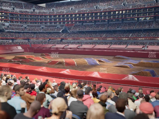 AT&T Stadium - Section C 133 Seat View AT&T Stadium - Section C 133 Seat View