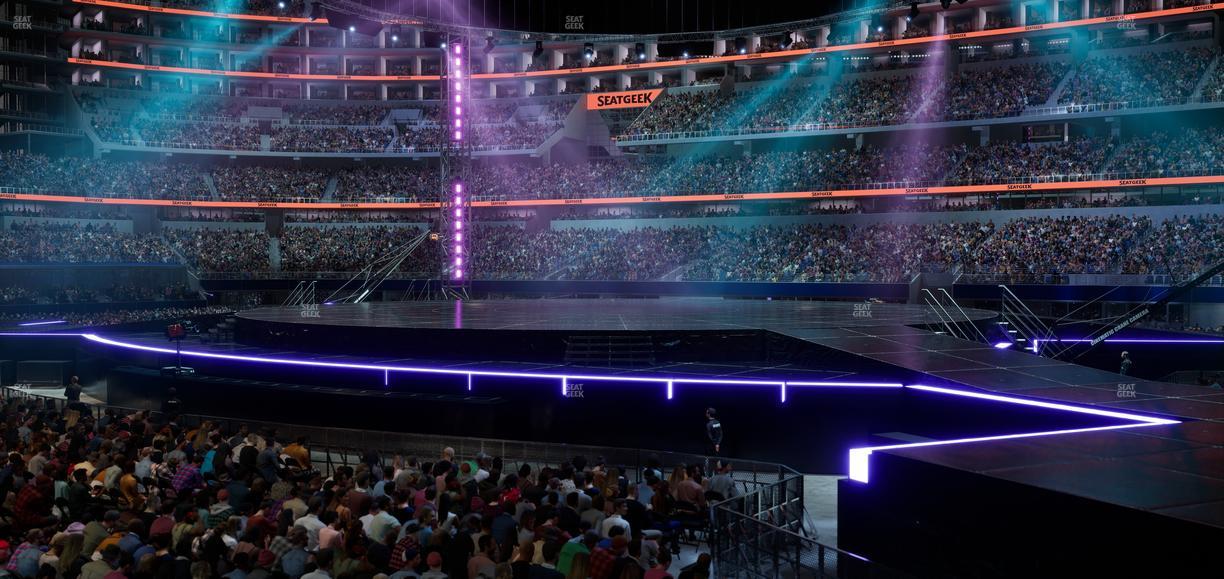 AT&T Stadium - Section C 133 Seat View