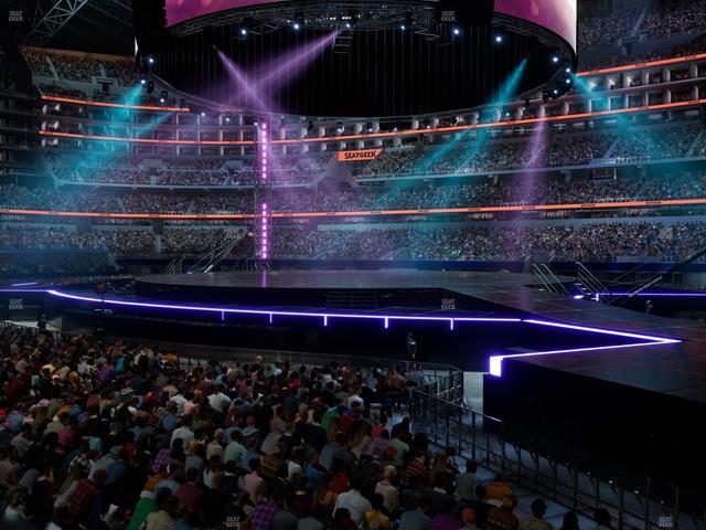 AT&T Stadium - Section C 133 Seat View