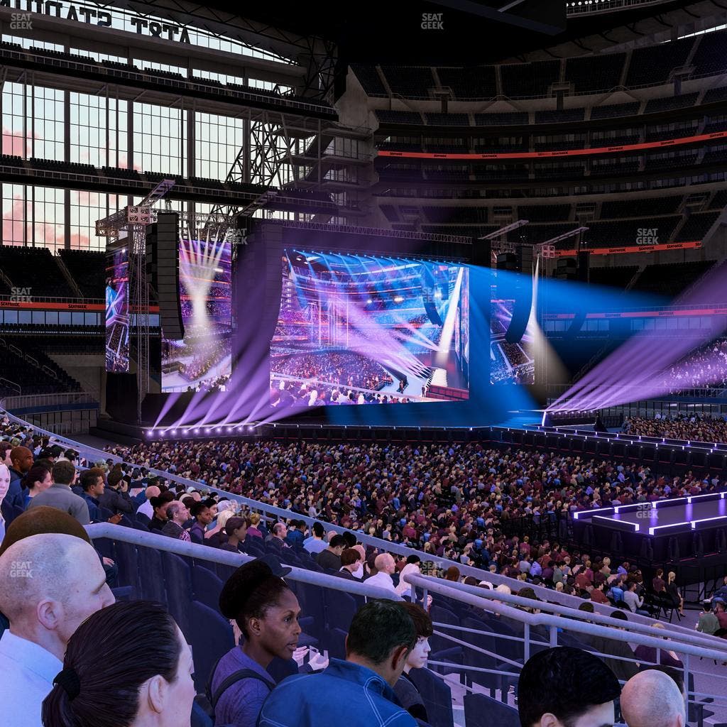 AT&T Stadium - Section C 133 Seat View