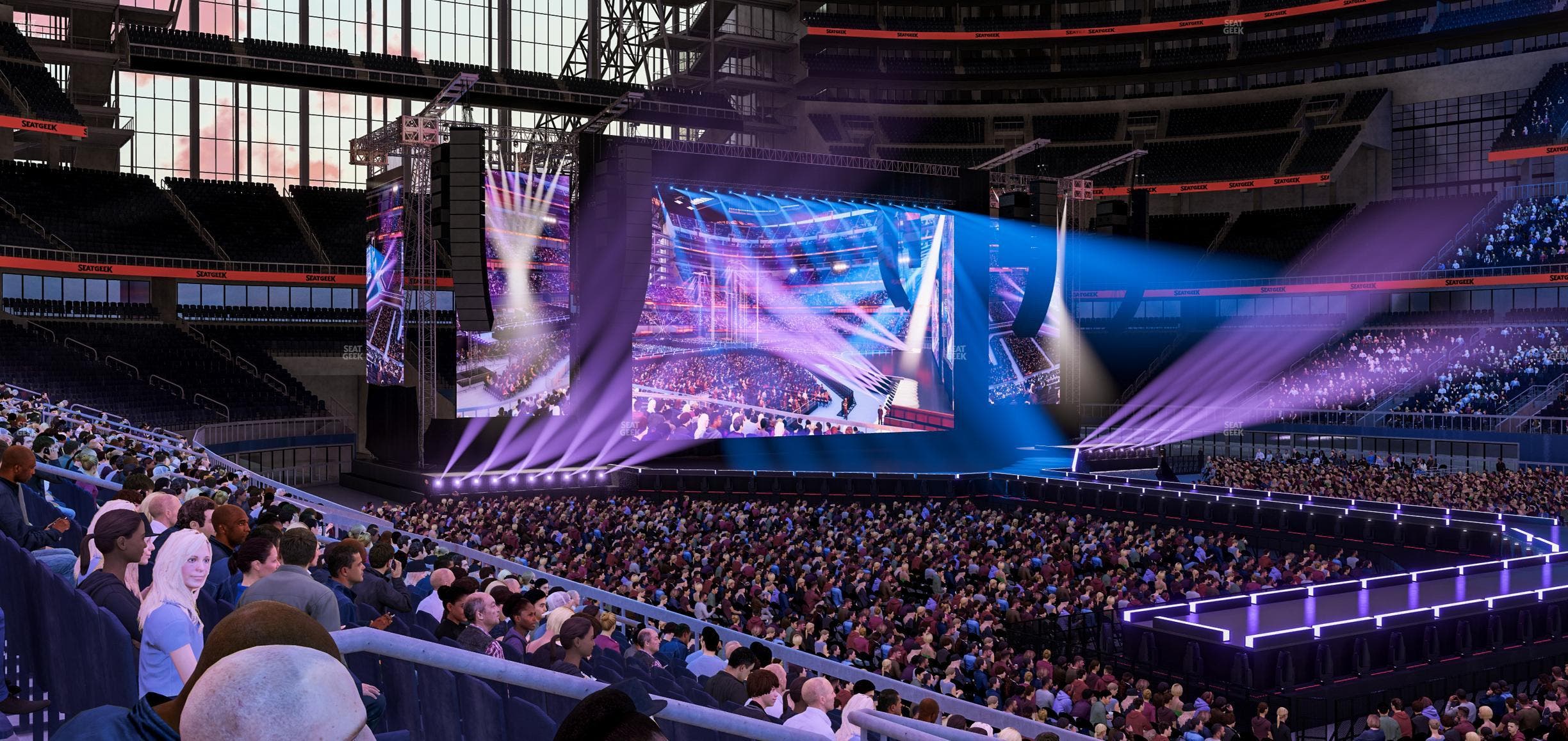 AT&T Stadium - Section C 133 Seat View