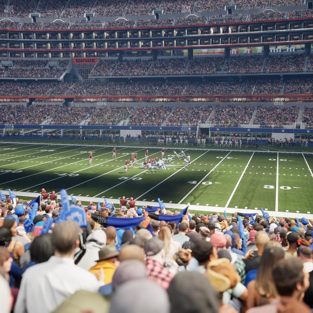 AT&T Stadium - Section C 134 Seat View