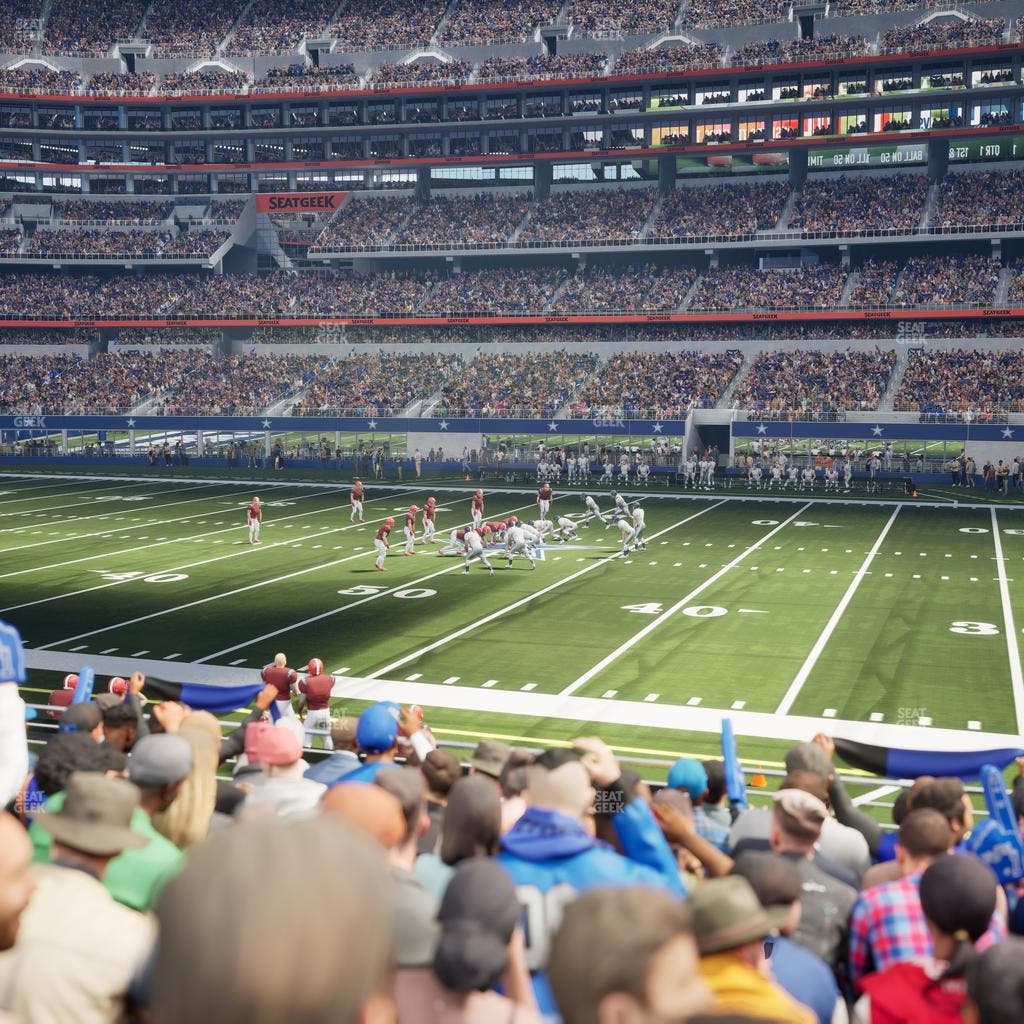 AT&T Stadium - Section C 134 Seat View