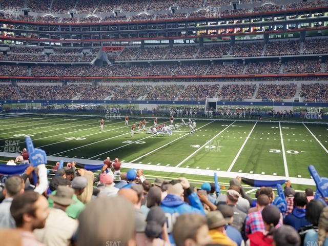 AT&T Stadium - Section C 134 Seat View