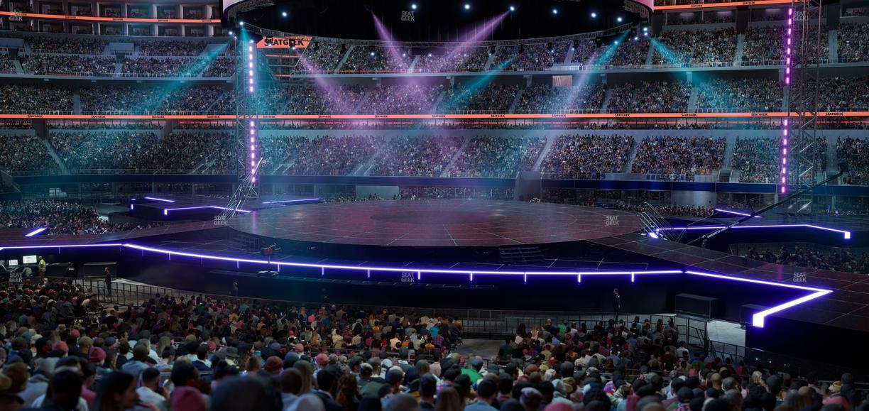 AT&T Stadium - Section C 134 Seat View