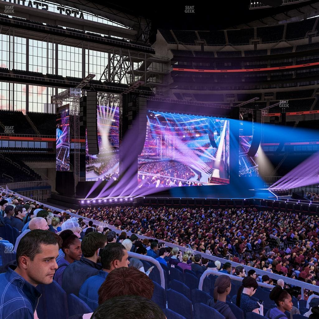 AT&T Stadium - Section C 134 Seat View