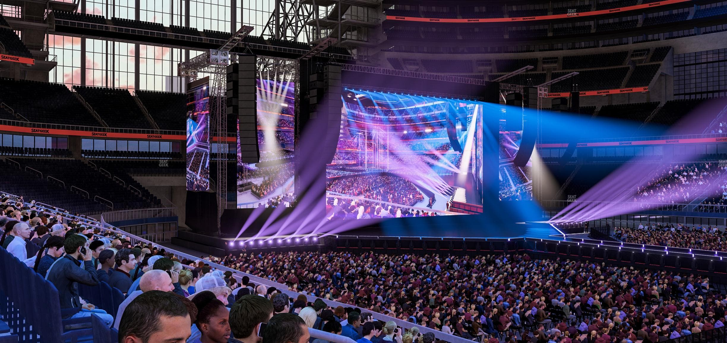 AT&T Stadium - Section C 134 Seat View