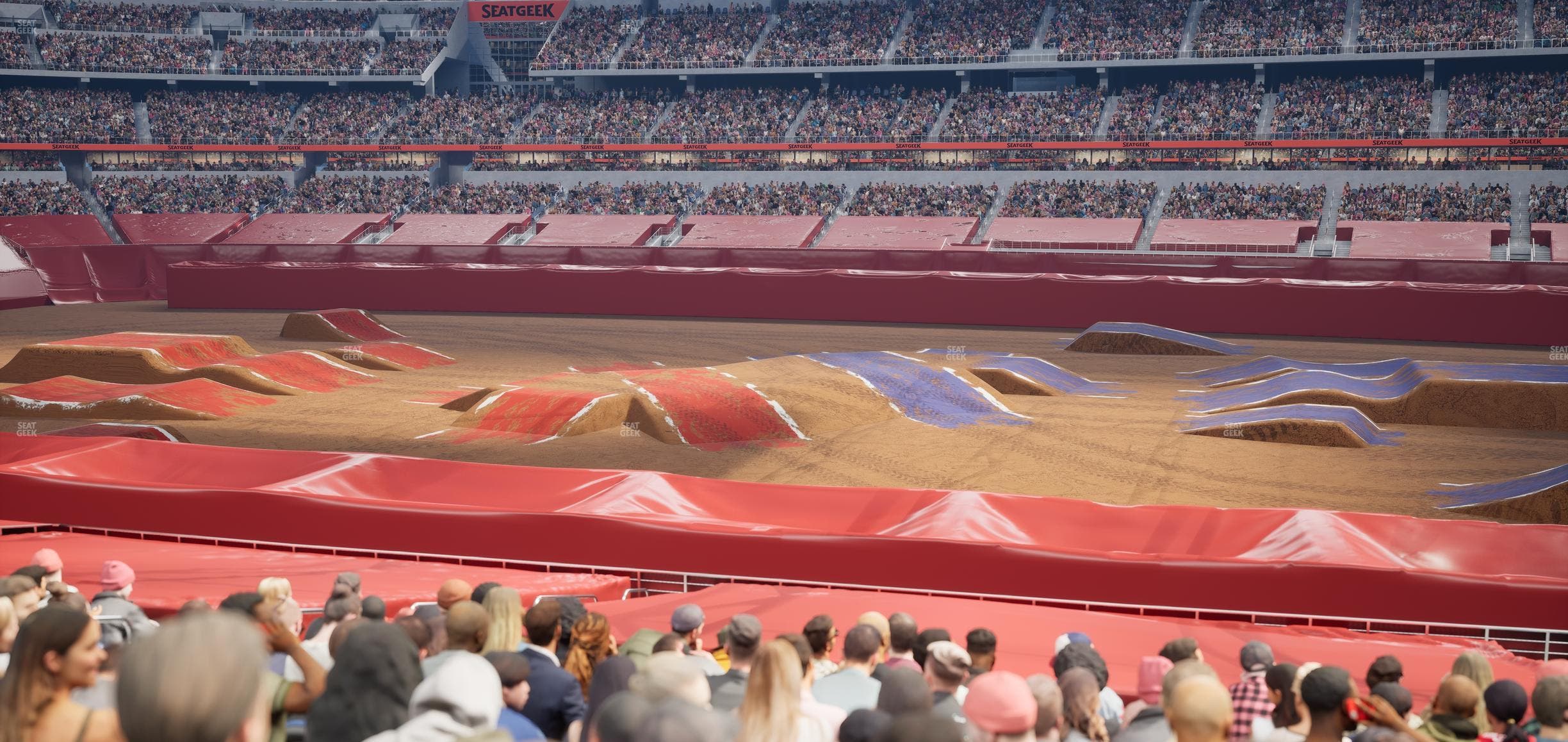 AT&T Stadium - Section C 134 Seat View