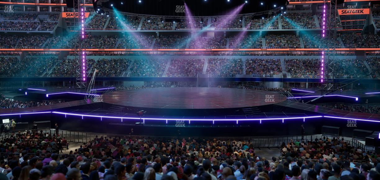 AT&T Stadium - Section C 135 Seat View