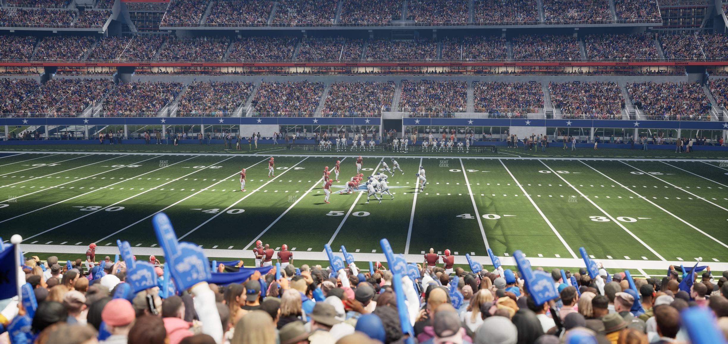 AT&T Stadium - Section C 135 Seat View