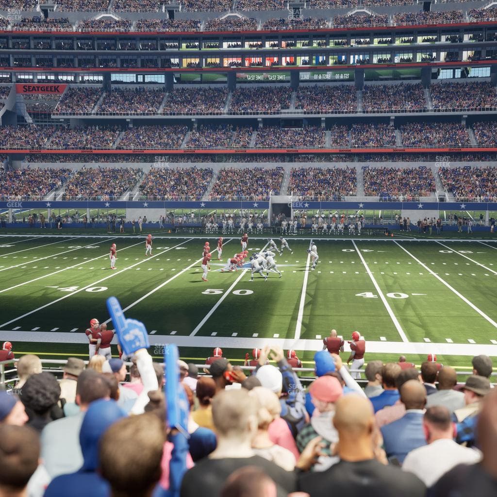 AT&T Stadium - Section C 135 Seat View