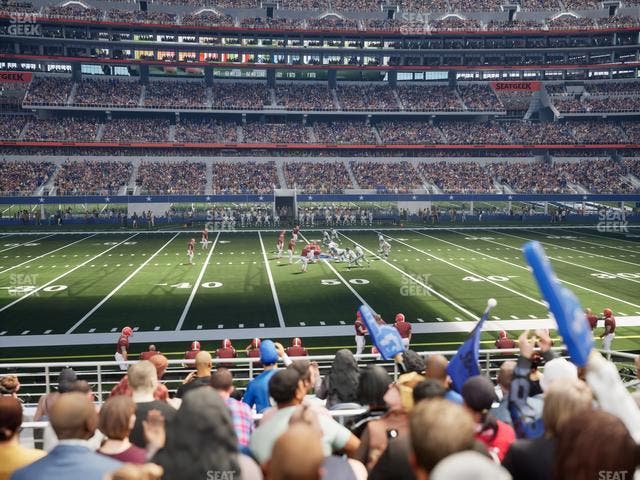 AT&T Stadium - Section C 136 Seat View