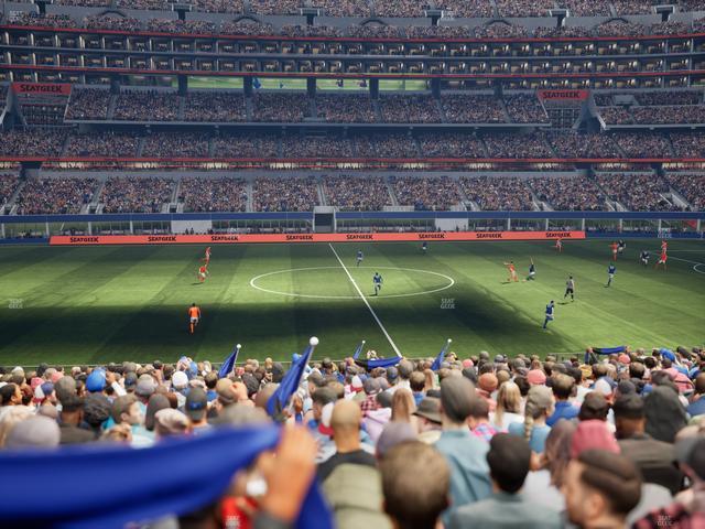 AT&T Stadium - Section C 136 Seat View