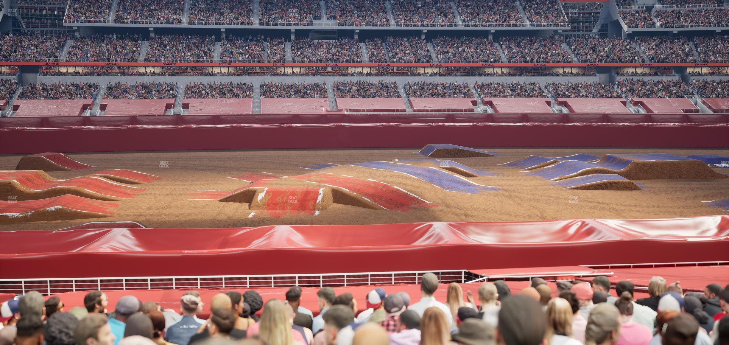 AT&T Stadium - Section C 136 Seat View