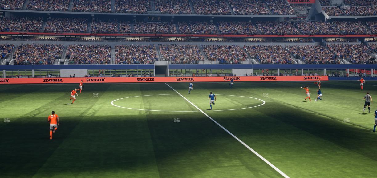 AT&T Stadium - Section C 136 Seat View