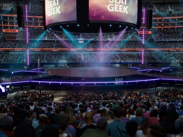 AT&T Stadium - Section C 136 Seat View