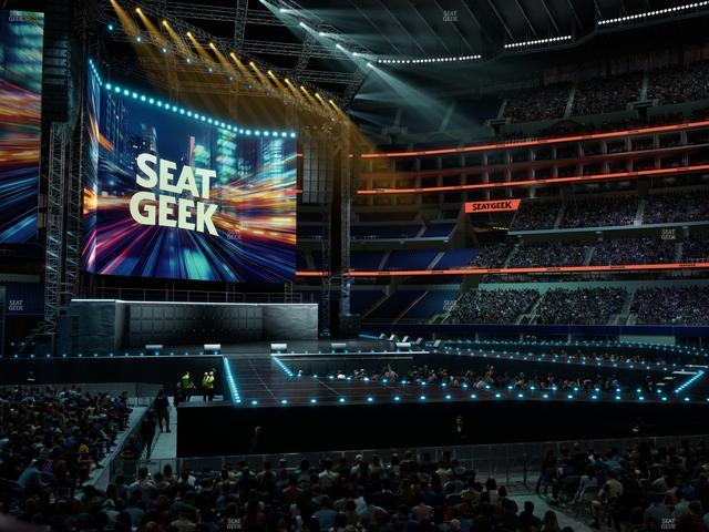 AT&T Stadium - Section C 136 Seat View