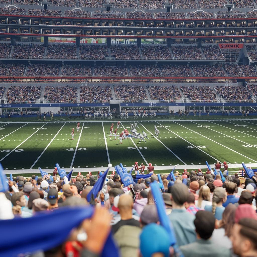 AT&T Stadium - Section C 136 Seat View