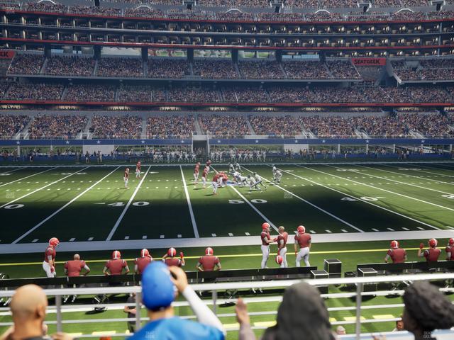 AT&T Stadium - Section C 136 Seat View