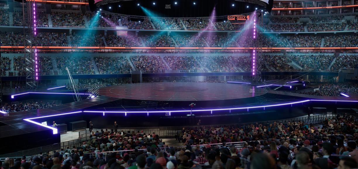 AT&T Stadium - Section C 137 Seat View