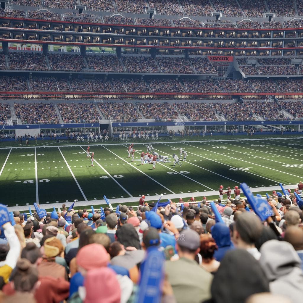 AT&T Stadium - Section C 137 Seat View