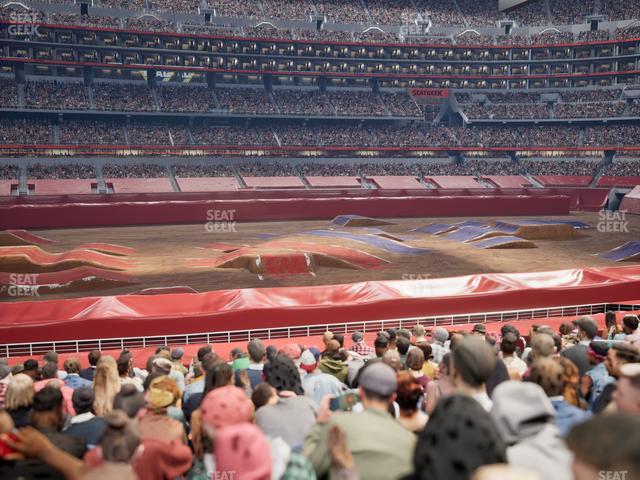 AT&T Stadium - Section C 137 Seat View AT&T Stadium - Section C 137 Seat View