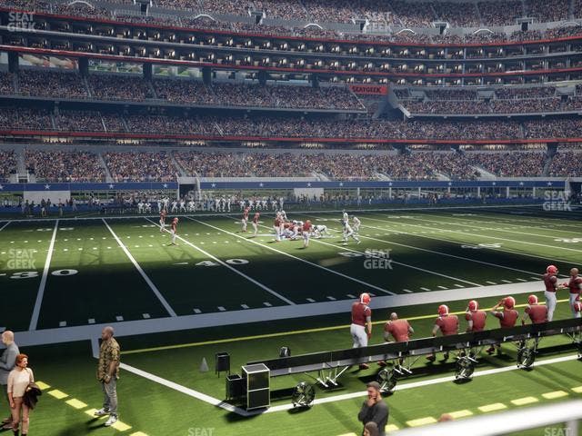 AT&T Stadium - Section C 137 Seat View