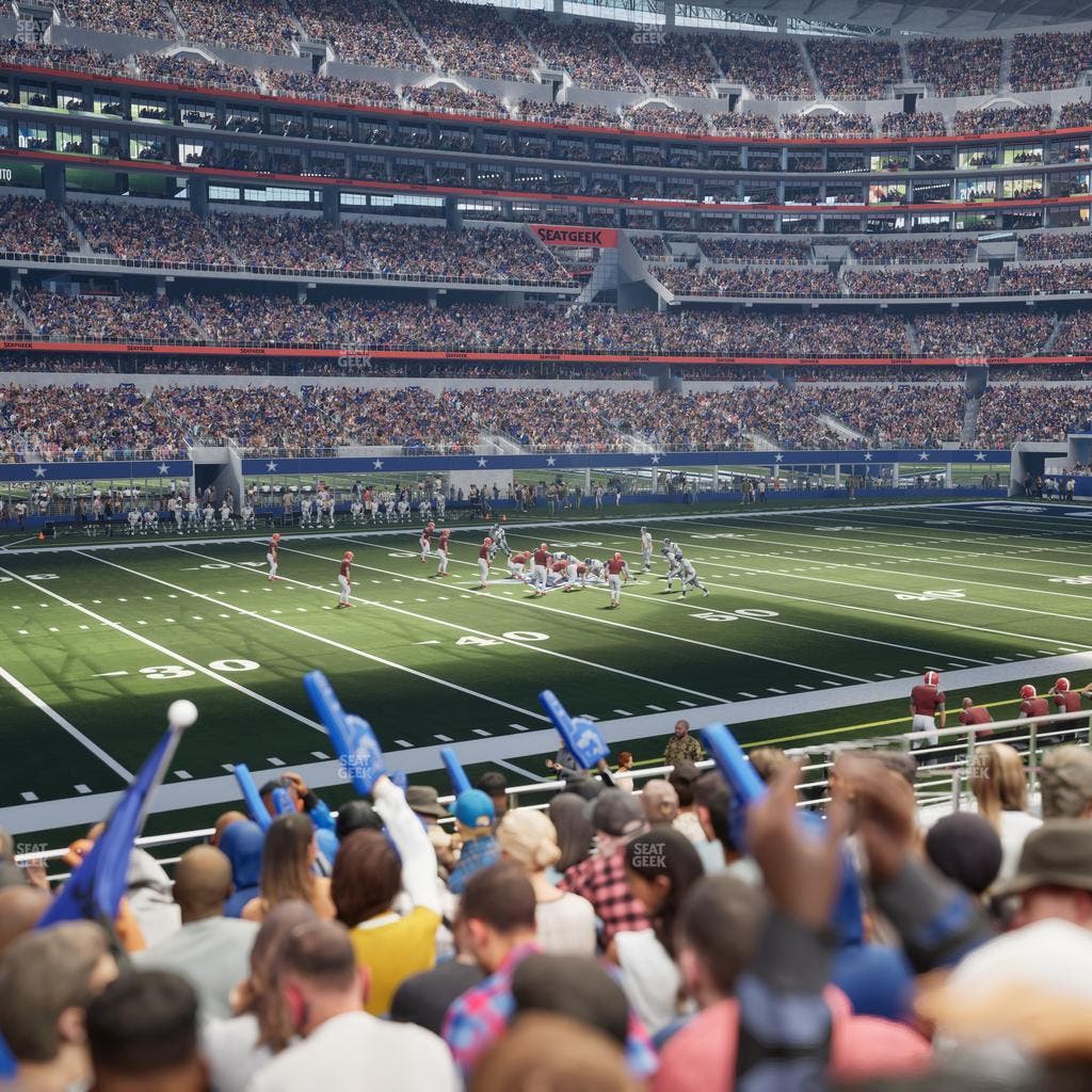 AT&T Stadium - Section C 138 Seat View