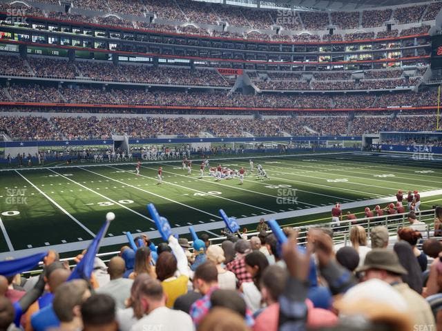 AT&T Stadium - Section C 138 Seat View