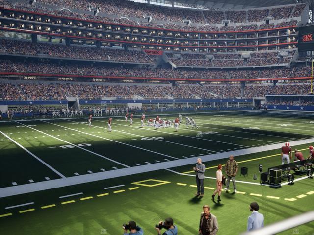 AT&T Stadium - Section C 138 Seat View