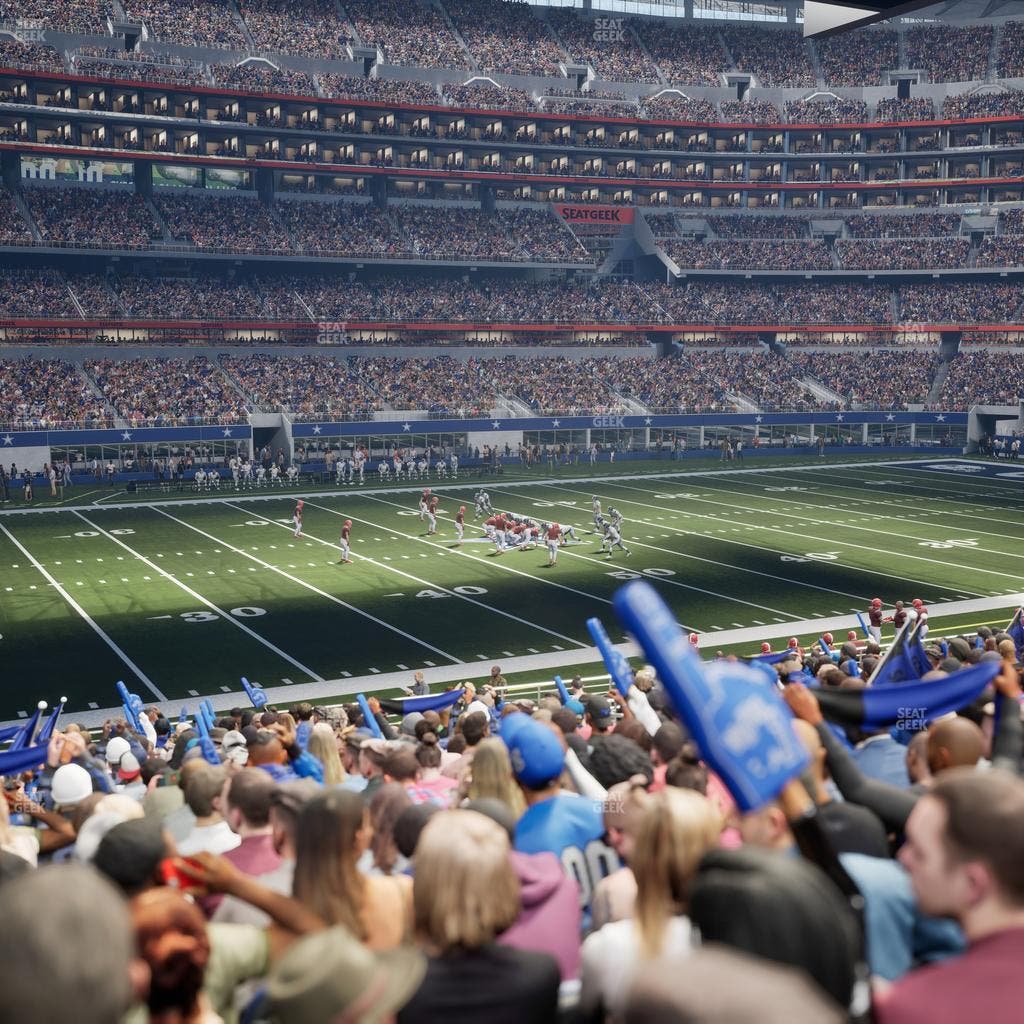 AT&T Stadium - Section C 138 Seat View