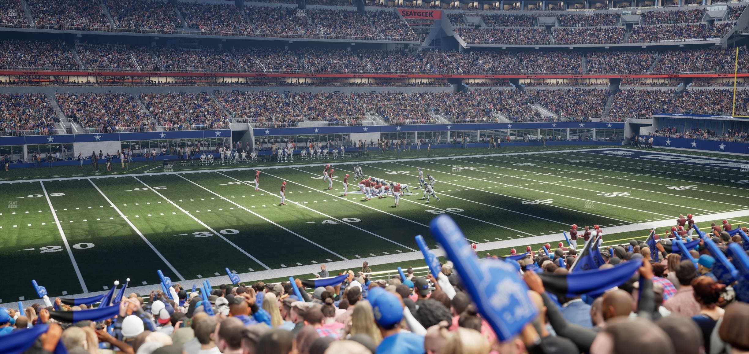 AT&T Stadium - Section C 138 Seat View