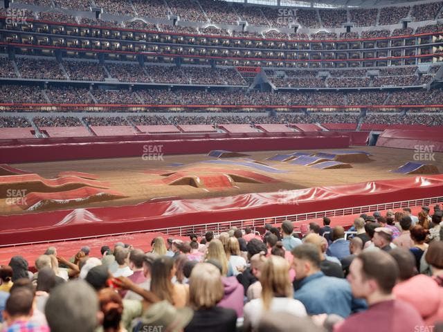 AT&T Stadium - Section C 138 Seat View