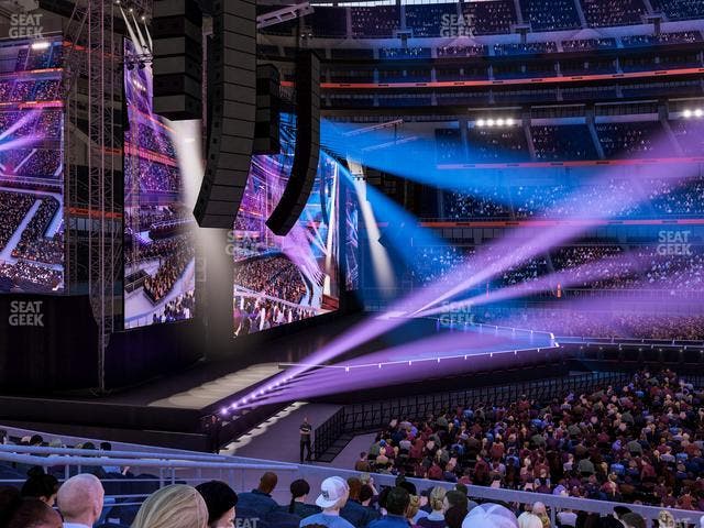 AT&T Stadium - Section C 138 Seat View