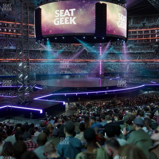 AT&T Stadium - Section C 139 Seat View