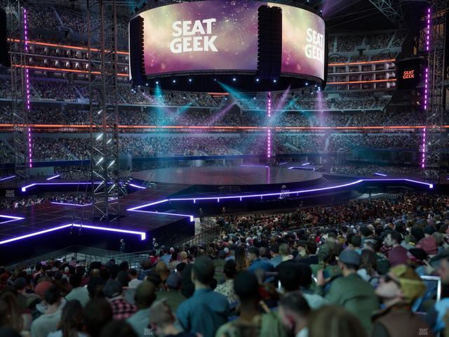 AT&T Stadium - Section C 139 Seat View