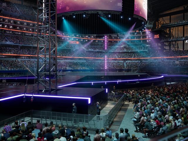 AT&T Stadium - Section C 139 Seat View