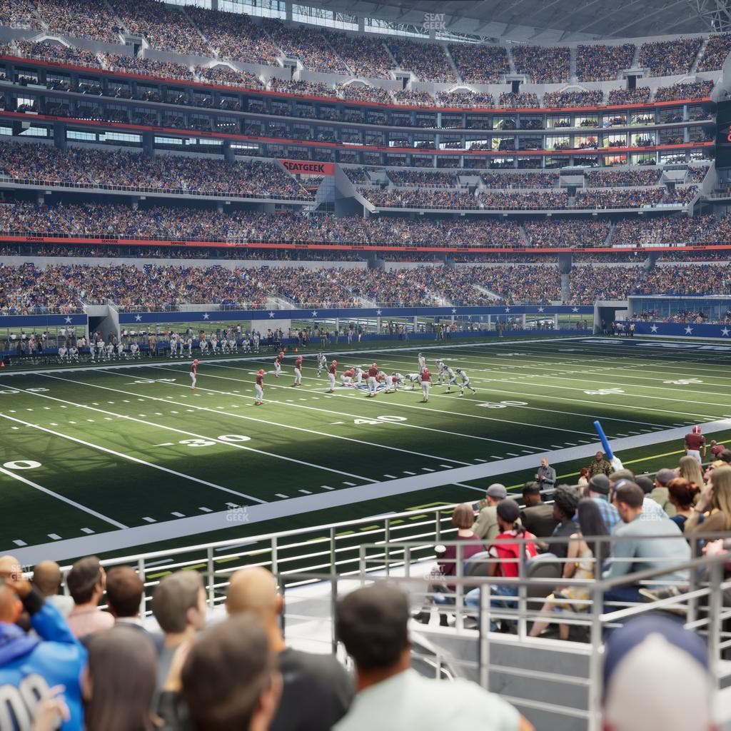 AT&T Stadium - Section C 139 Seat View